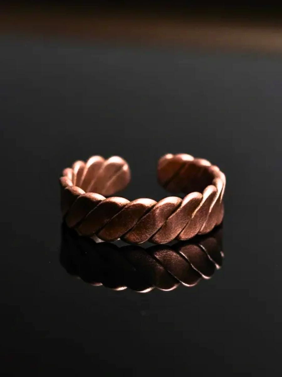 Adjustable Copper Ring for Arthritis, Tensor Healing Ring, Copper Ring Adjustable Size, Tensor Band Ring for Pain Relief