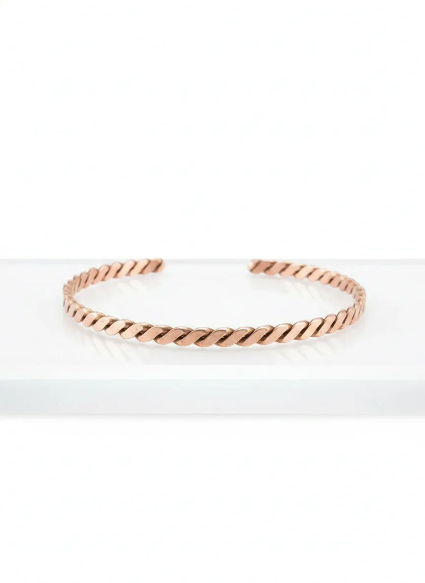 Thin Copper Tensor Bracelet