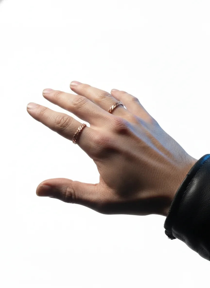 Thin Copper Tensor Ring